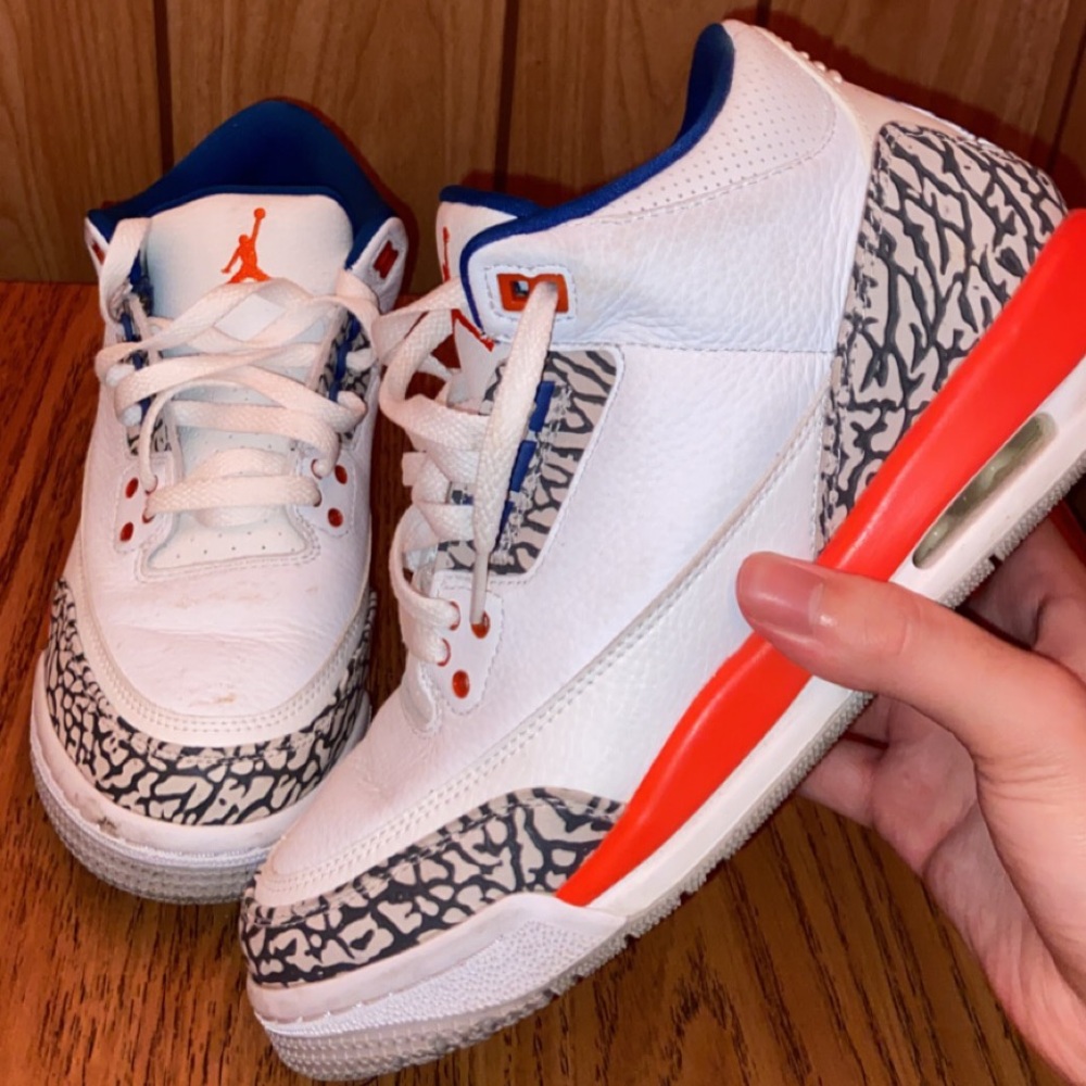 Jordan 3 Knicks size 7